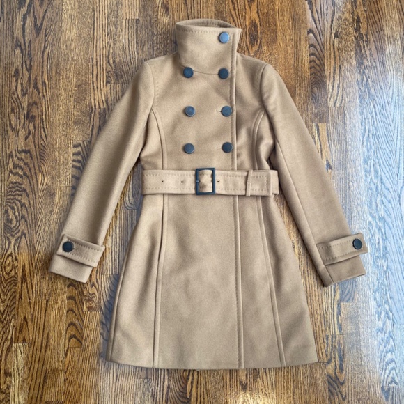 Talula Babaton Camel Wool & Cashmere Coat - Size XXS - Picture 2 of 16